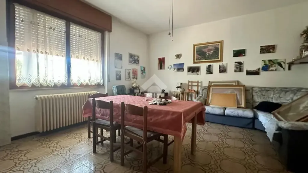 Dining Room - Ground Floor Apartment with Veranda in Ghisalba