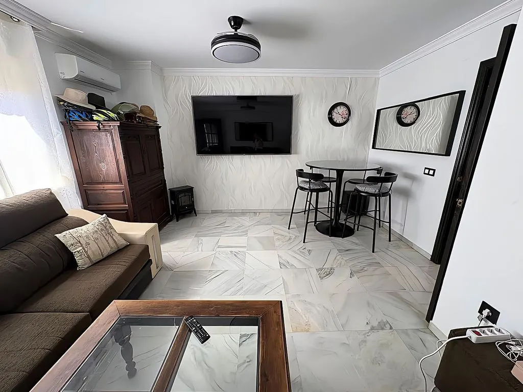 Séjour - Terraced Semi-detached House with Pool in Viña Málaga