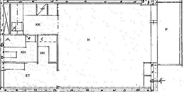 Plan - Balcony Flat in Alppila, Oulu
