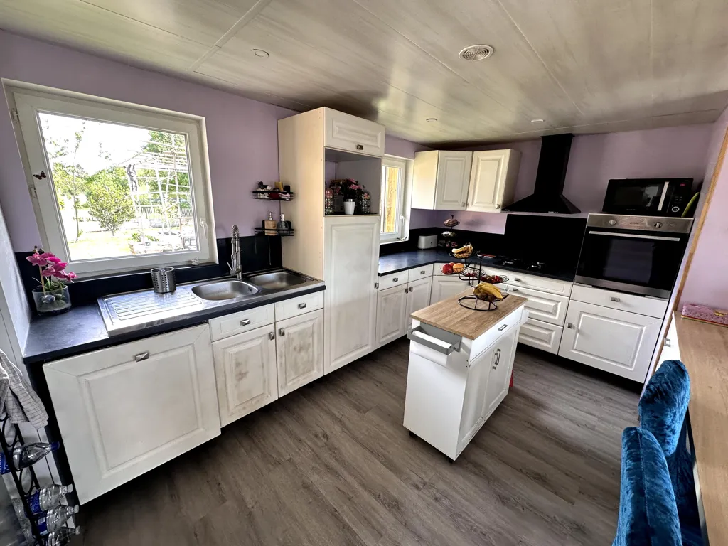 Cuisine - Maison de Plain-Pied avec Jardin à Saint-Marcan