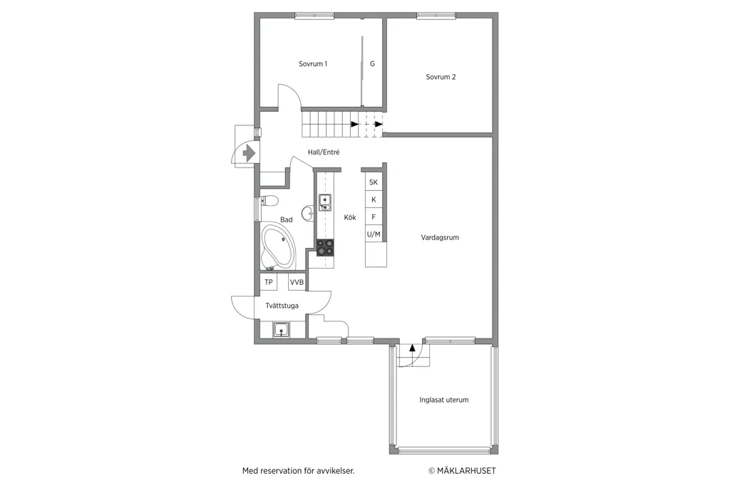 Plan - Modern Villa with South Terrace in Popular Area