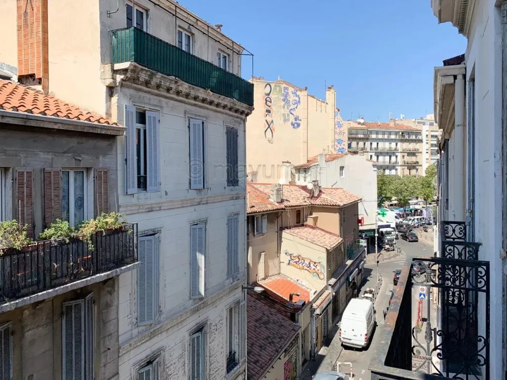 Balcony - Duplex Flat with Balconies in Marseille