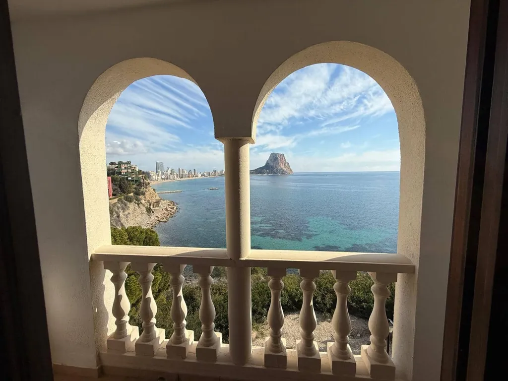 Balcon - Semi-Detached Villa with Sea View in Calpe