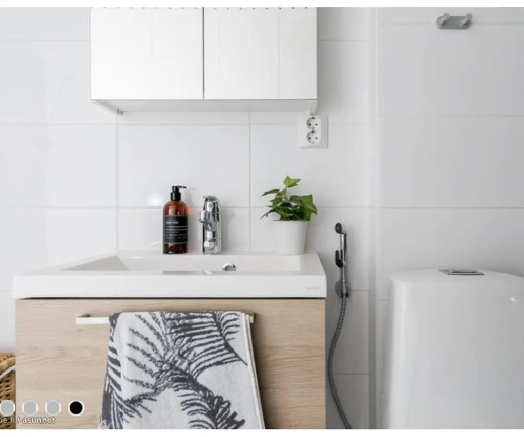 Vannitoad - Modern Studio with Balcony in Tampere