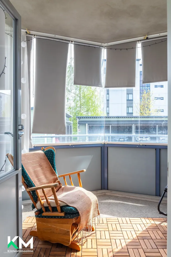 Balcon - One-Bedroom Flat with Sauna in Jalkaranta