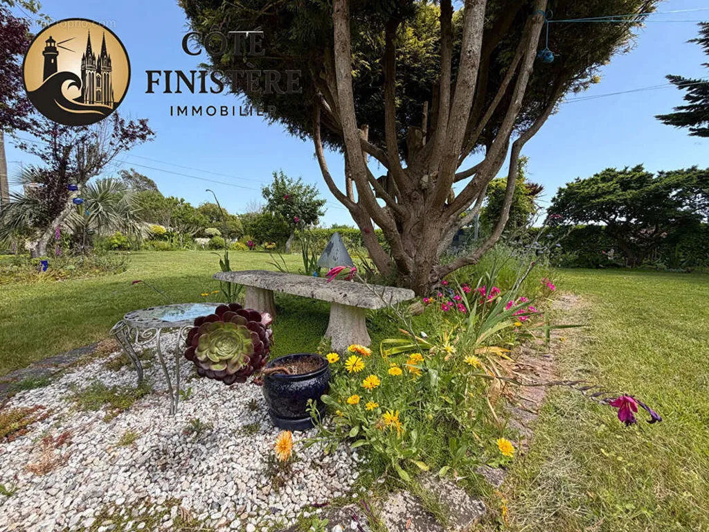 Jardin - Maison de Plain-Pied avec Jardin à LOCTUDY