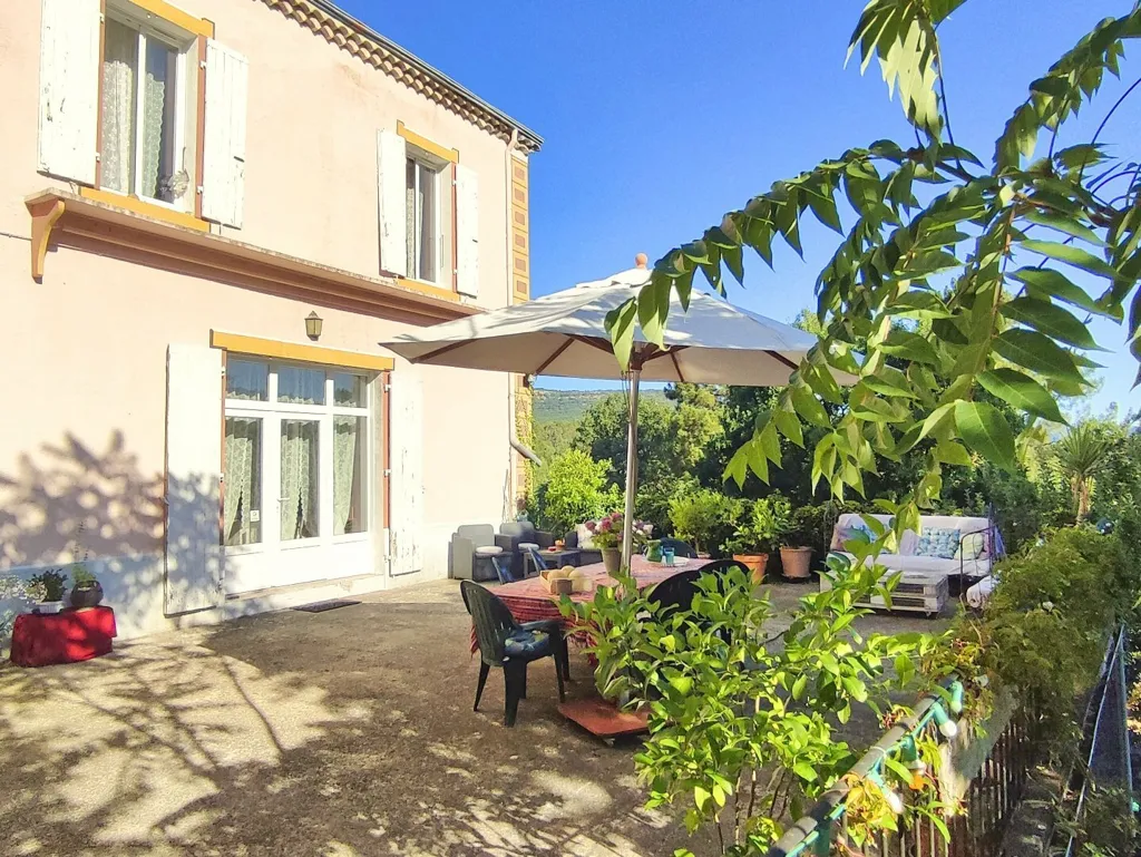 Terrace - Character House with Pool in Cévennes
