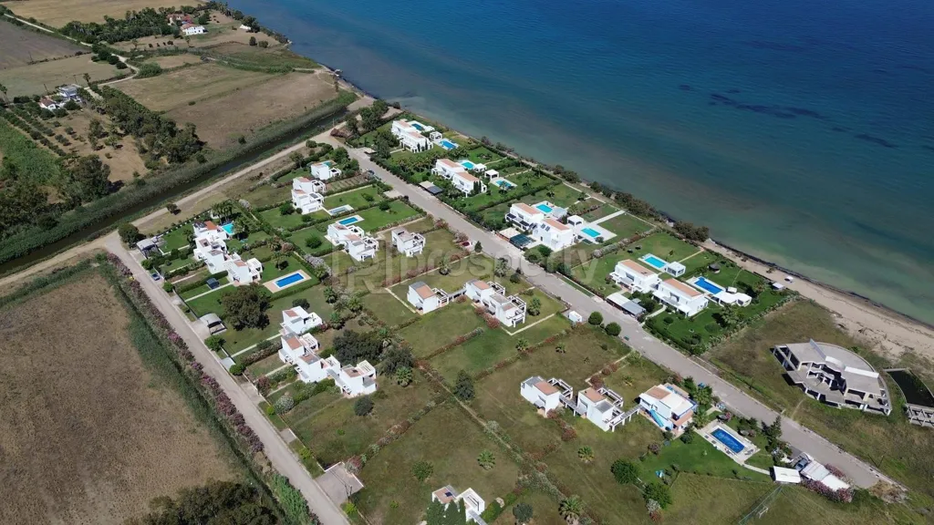 Vue aérienne - Villas with Sea View in Kastro Kyllinis