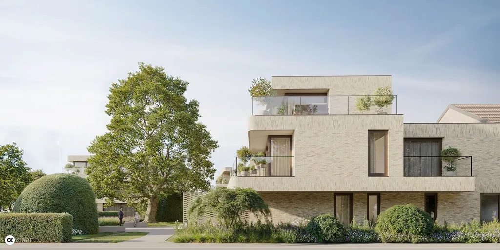 Penthouse with Terraces in KoerselPark, Beringen