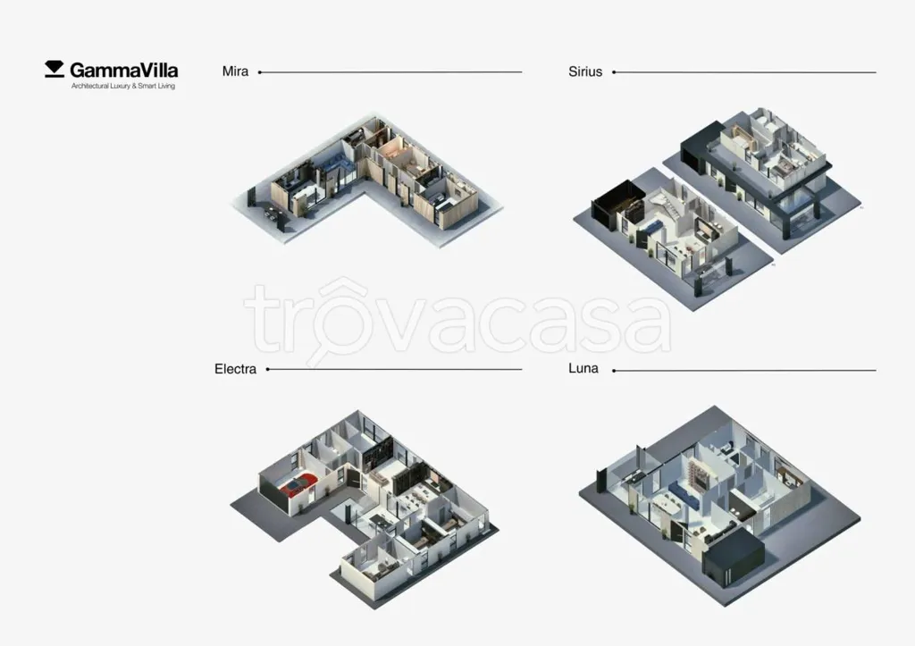 Plan - Luxury Villa with Pool in Turin