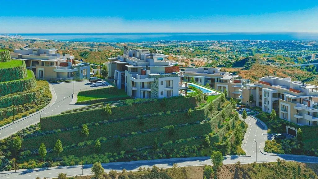 Õhuvaade - Luxury Flat with Private Pool in Benahavís