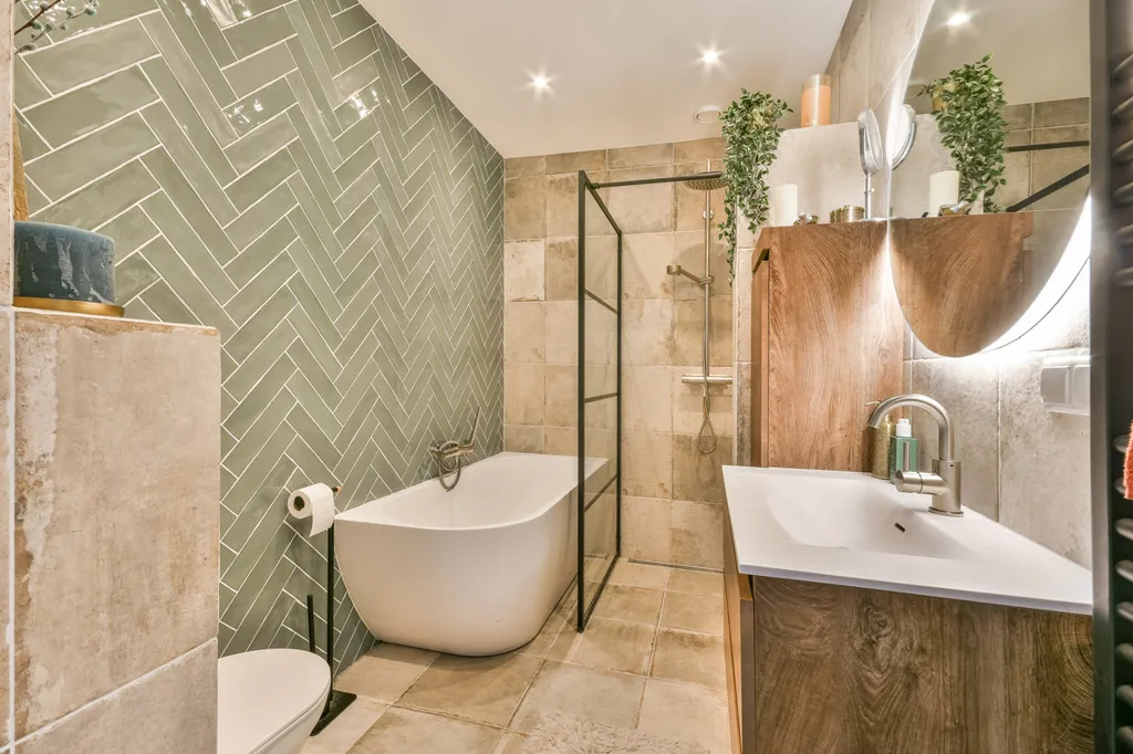 Bathrooms - Apartment with Balcony in Amsterdam Oud-West