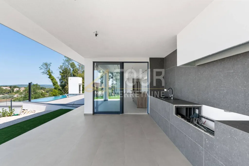 Terrasse - Luxury Villa with Infinity Pool in Vižinada