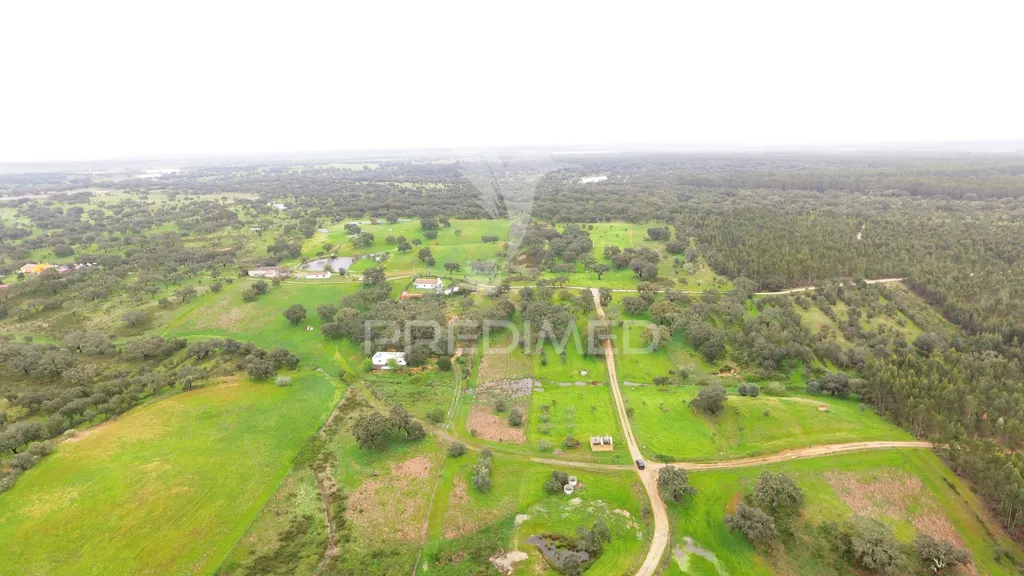 Vista aerea - Rustic Land with Barrage View in Alentejo