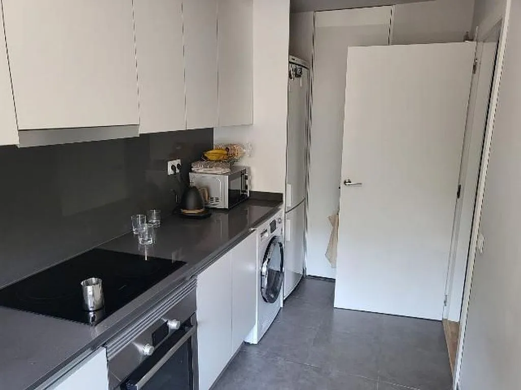 Cuisine - Modern Flat with Air Conditioning in Badalona Centre