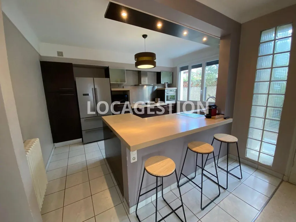 Köök - Furnished House with Pool in Toulouse