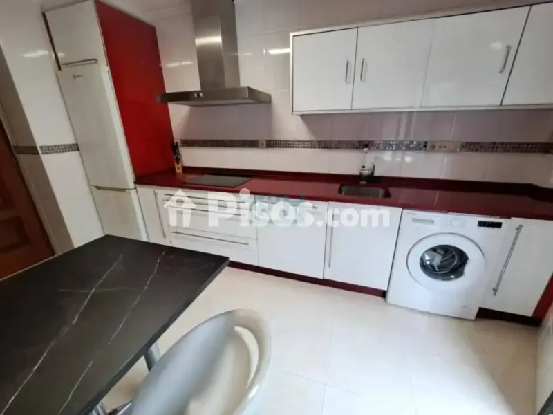 Köök - Furnished Flat with River Views in Allariz