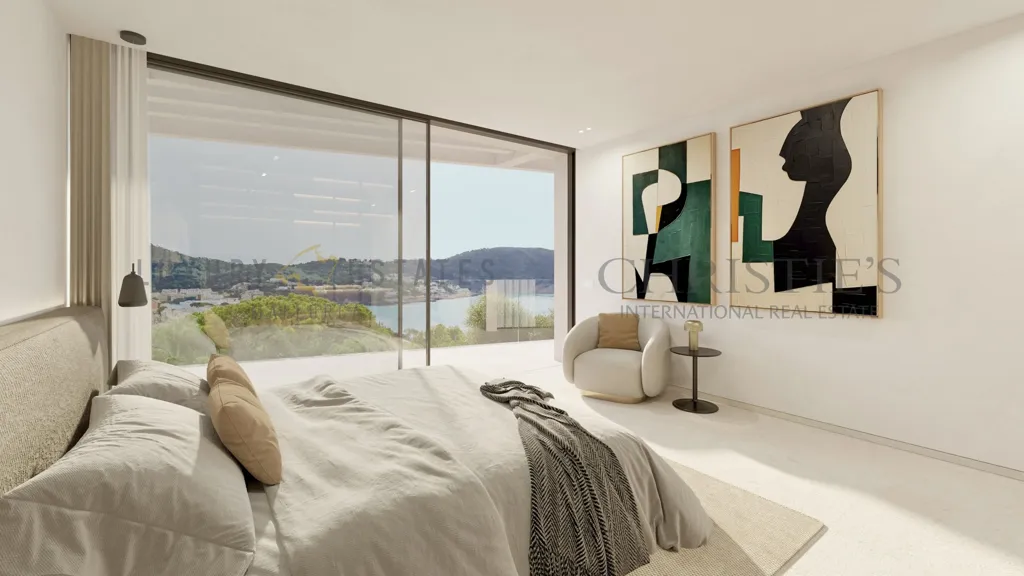 Chambres - Newly Constructed Villa with Sea Views in Camp de Mar