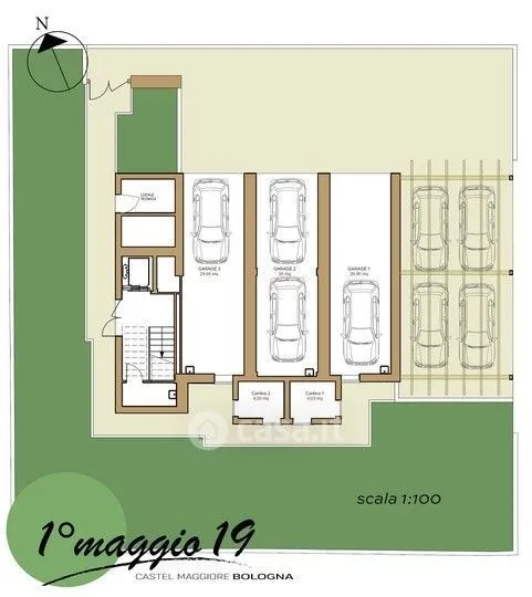 Plaan - New Build Apartment with Solar in Castel Maggiore