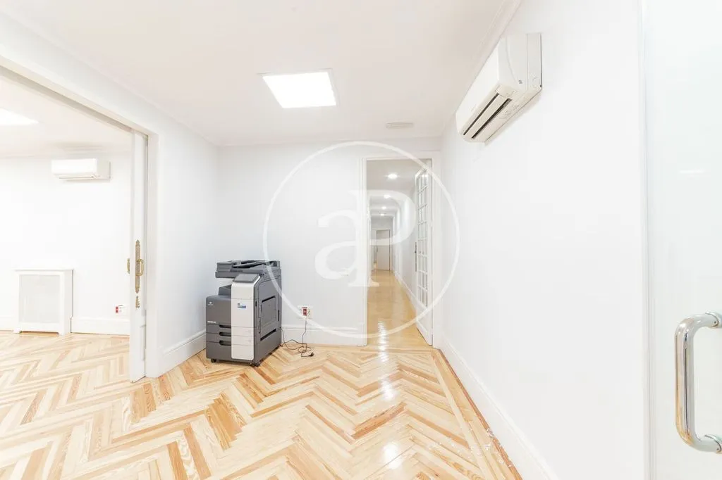 Hallway - Luxury Apartment with Classic Façade in Madrid