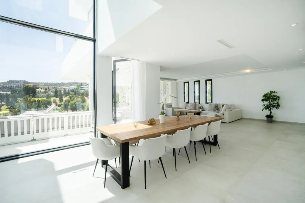 Salle à manger - Villa with Sea Views in Benahavís