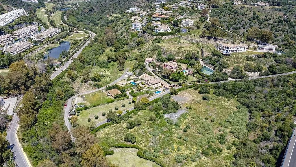 Vue aérienne - Chalet with Pools and Terrace in Benahavís