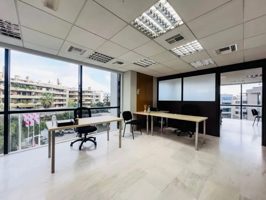 Kabinet - Office for Rent with Panoramic View in Marousi