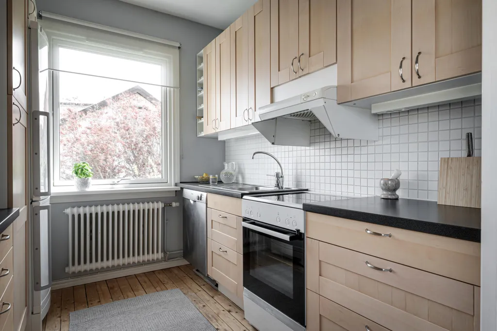 Cucina - Charming Two-Bedroom Flat in Flats Villa, Gustavsgatan