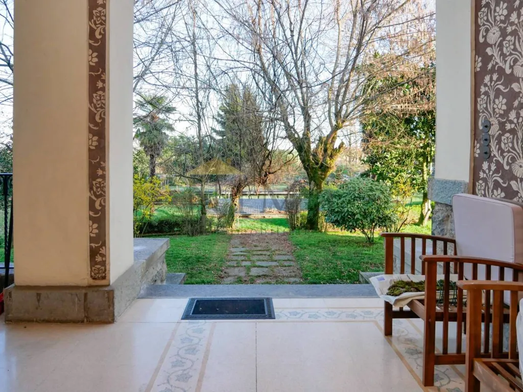 Terrasse - Liberty Villa with Park in Saluzzo