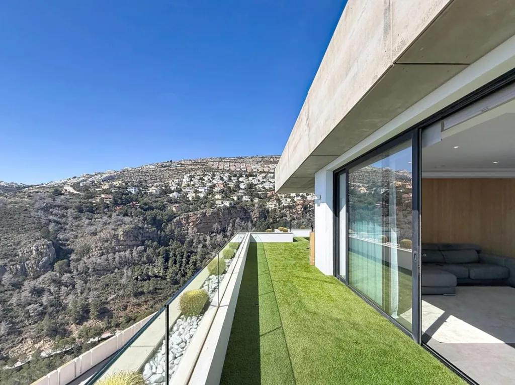 Terrasse - 3-Bed Flat with Pool in Benitachell