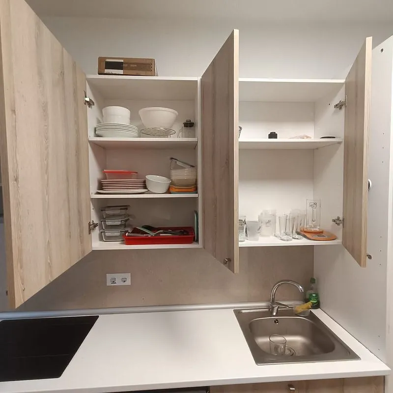 Köök - Furnished Flat with Central Heating in Madrid
