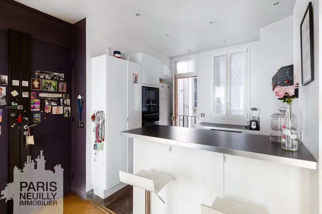 Cuisine - Appartement de Luxe avec Ascenseur à Ternes