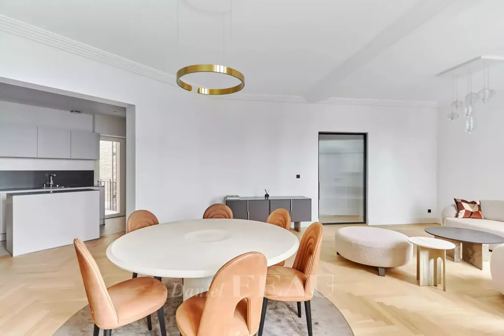 Söögituba - Art Deco Flat with Views in Paris 16ème
