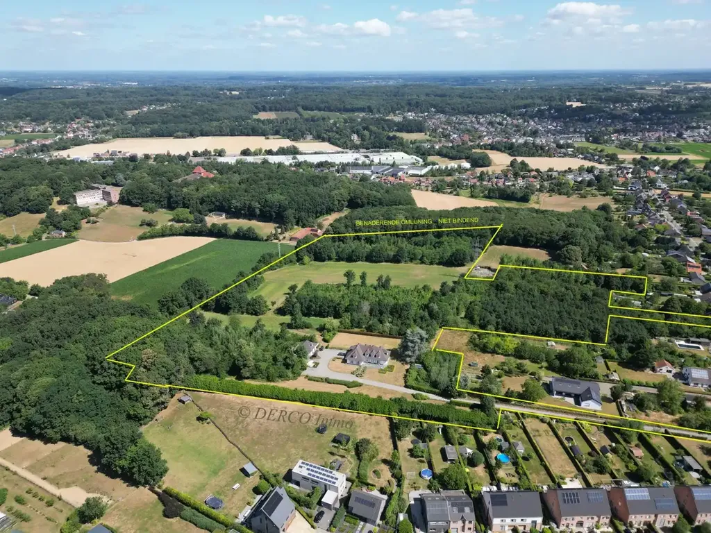 Vista aerea - Villa with Unique Plot in Leuven Outskirts