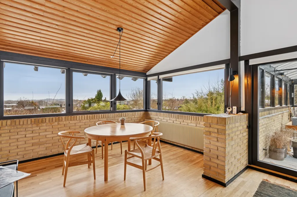 Dining Room - Architectural Villa with Unique View in Gl. Holte