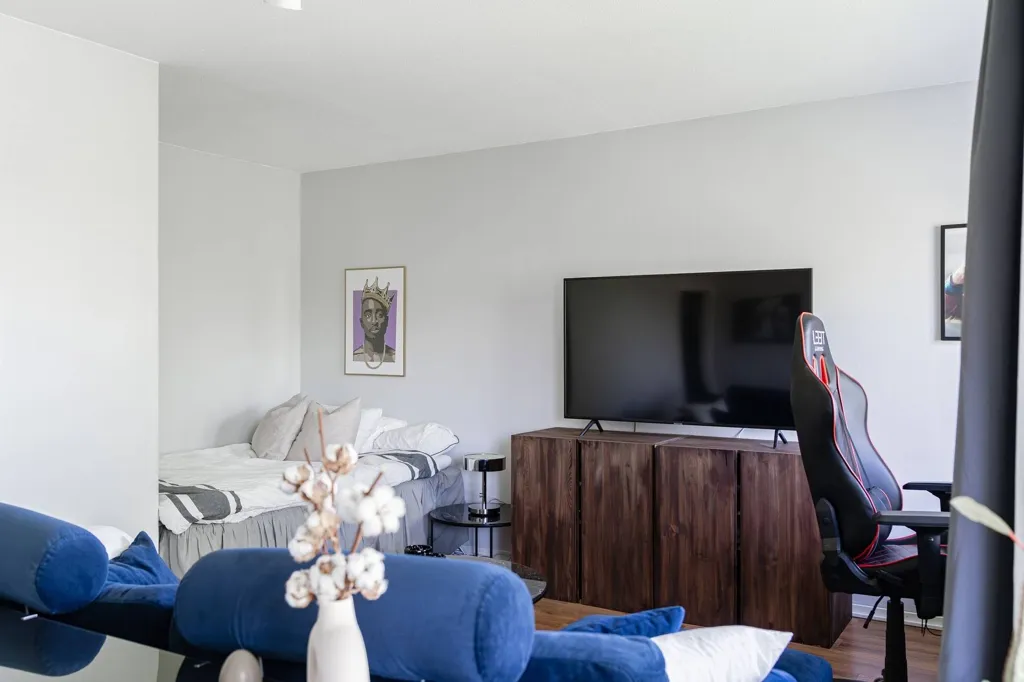 Bedrooms - Apartment with Balcony in Kalmar