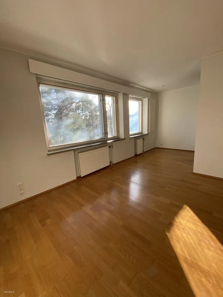 Living Room - Modernised Flat with 1950s Architecture in Turku