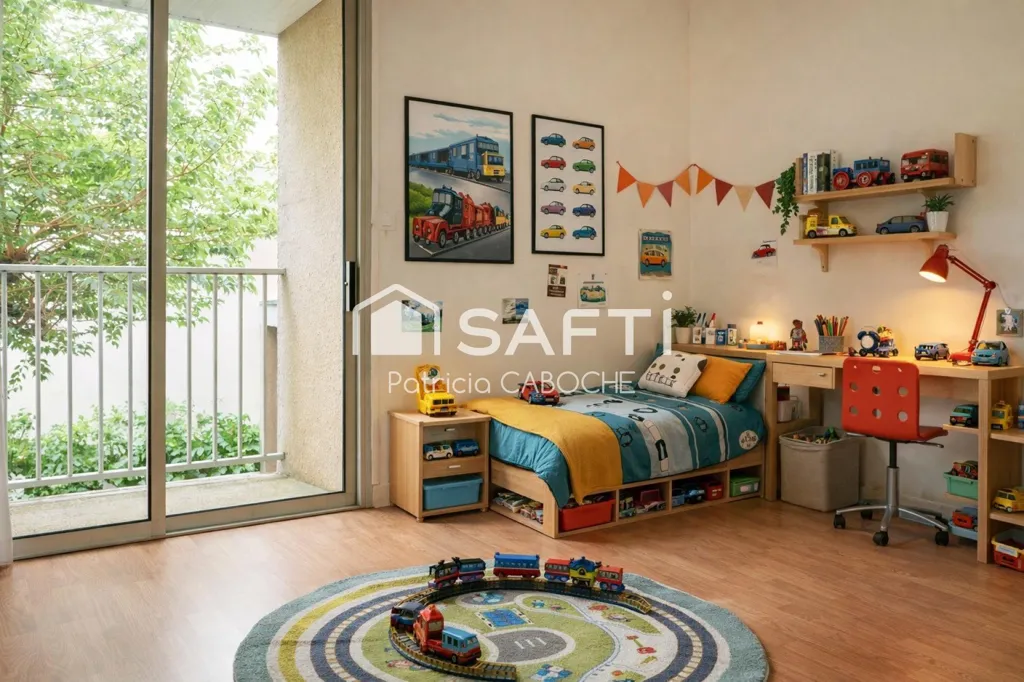 Chambres - Maison avec Jardin et Garage à Merignac