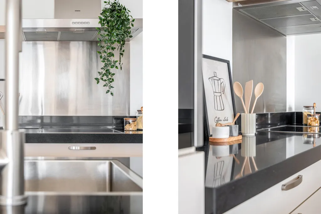 Cuisine - Galerie Flat with Skyline View in Rotterdam