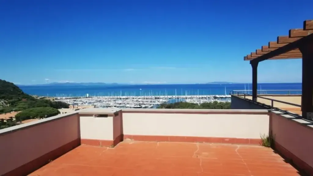 Terrasse - Duplex with Sea View Terrace in Marina di Punta Ala
