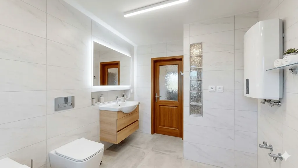 Salles de bain - Renovatable Apartment with Panoramic View in Veszprém