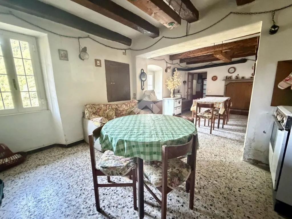 Dining Room - Historic Semidetached House with Balconies in Urida