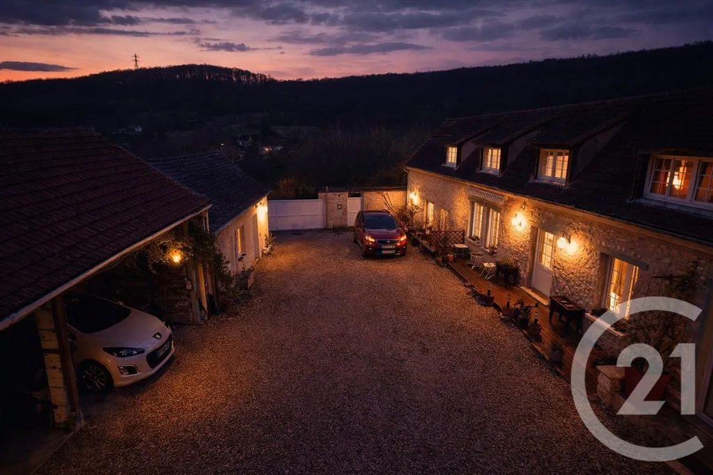 Õhuvaade - Charming Longère with Panoramic Views near Vernon