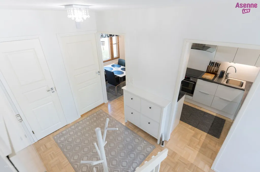 Entrée - Modernised Apartment with Sauna in Emola, Mikkeli