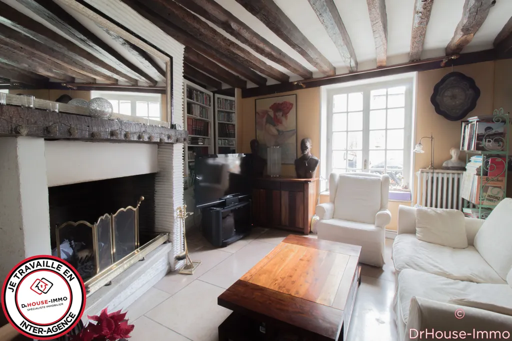 Séjour - Maison de Caractère avec Cour à Chevreuse