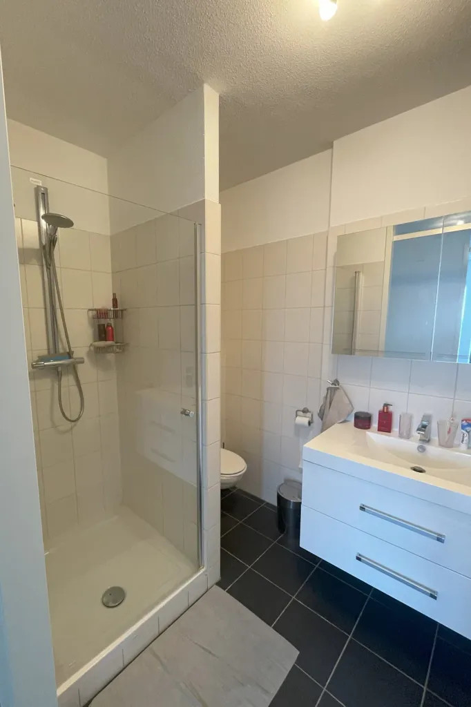 Bathrooms - Furnished Apartment with City View in Rotterdam