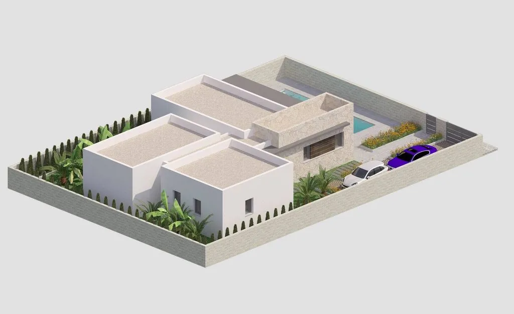 New Villa with Pool in Benijofar, Valencia