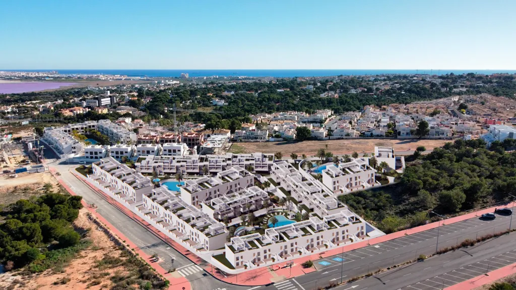 Õhuvaade - Markplan Apartment with Garden in Los Balcones