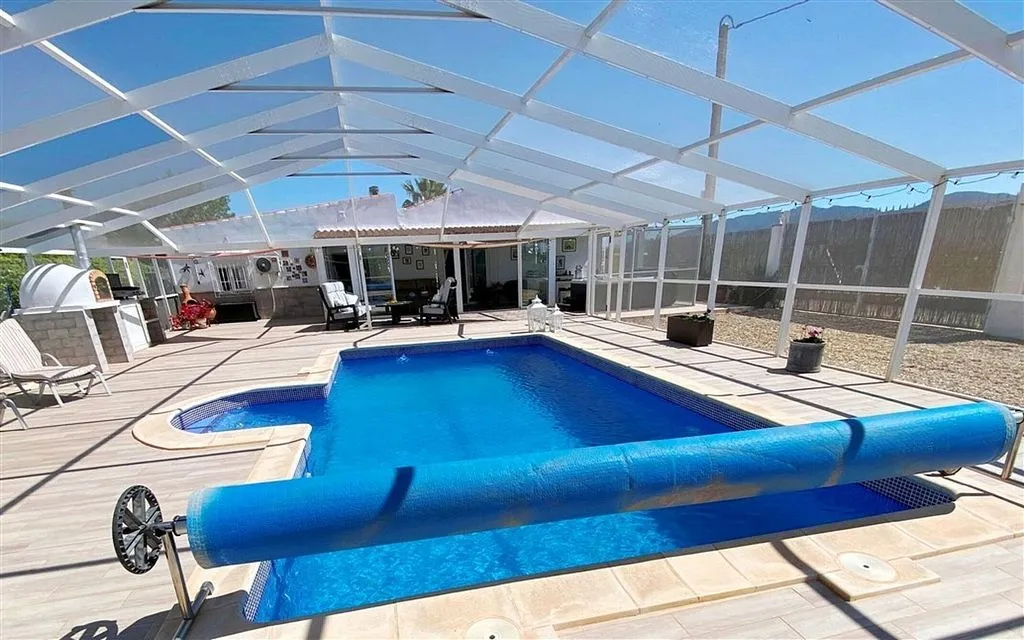 Piscine - Modern Chalet with Pool and Terrace in Huércal-Overa