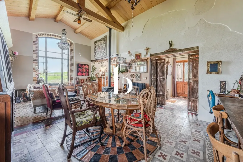 Söögituba - Renovated Magnanerie with Panoramic View in Provence